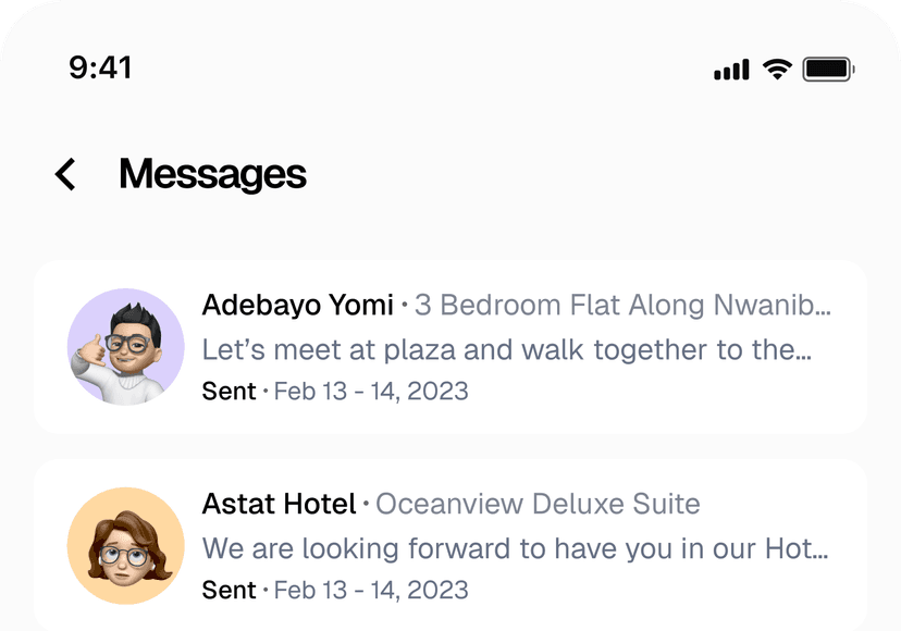 EasyFynd chat with verified agents