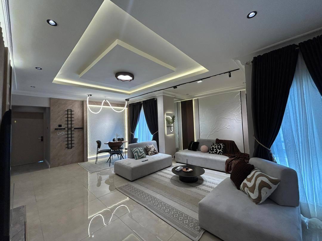 Beige apartments